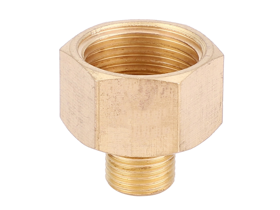 5 Piezas De Accesorios De Tubería De Bronce Con Rosca Hembra A Macho Bspp (g1/8" A G3/8") Conector Rápido Recto