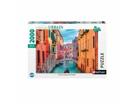 Puzzle 3D NATHAN On the canals of Venice (Edad Mínima Recomendada: 14 años - 2000 Piezas)