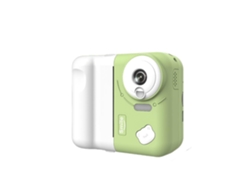 Cámara Polaroid para niños para imprimir en color verde matcha SZIQIQI (tarjeta de memoria de 16 g)