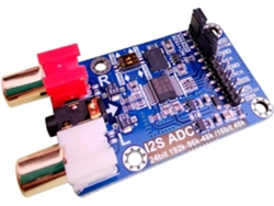 Módulo De Tarjeta De Adquisición De Audio I2s Adc, Captura Y Desarrollo, Modo Maestro/esclavo, 24 Bits, 192 Khz.