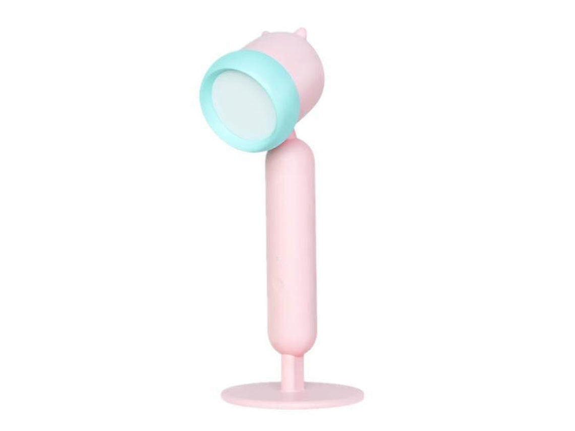 Lámpara de escritorio para niños Mini lindo táctil de escritorio Noche Luz de noche LED de trabajo de trabajo Lámpara de lectura Lámpara de lectura Lámparas de luz de bebé Lámparas USB (Pink8094B) SLD