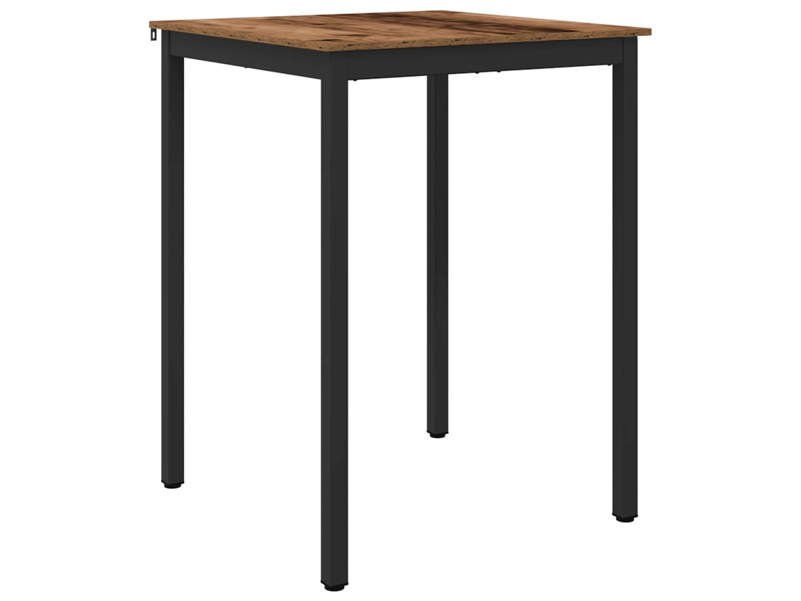 Mesa de bar | Mesa de bistró de pie en madera procesada