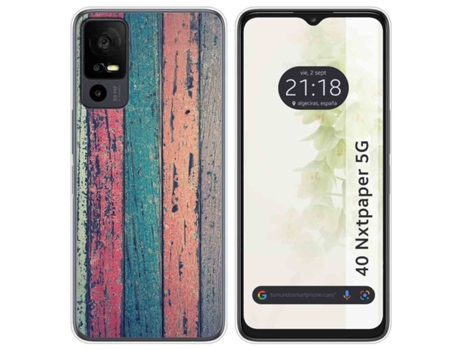 Funda Nxtpaper Diseño para Tcl TUMUNDOSMARTPHONE Multicolor