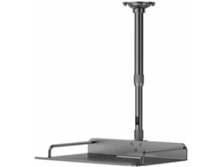 Soporte de pared ajustable para videoconferencias y oficina en casa, 20 x 40 cm SFUSHOS