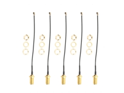 Cable Adaptador De Antena Sma A Ufl Ipex Hembra De Latón Para Radio Walkie-talkie De 10 Cm