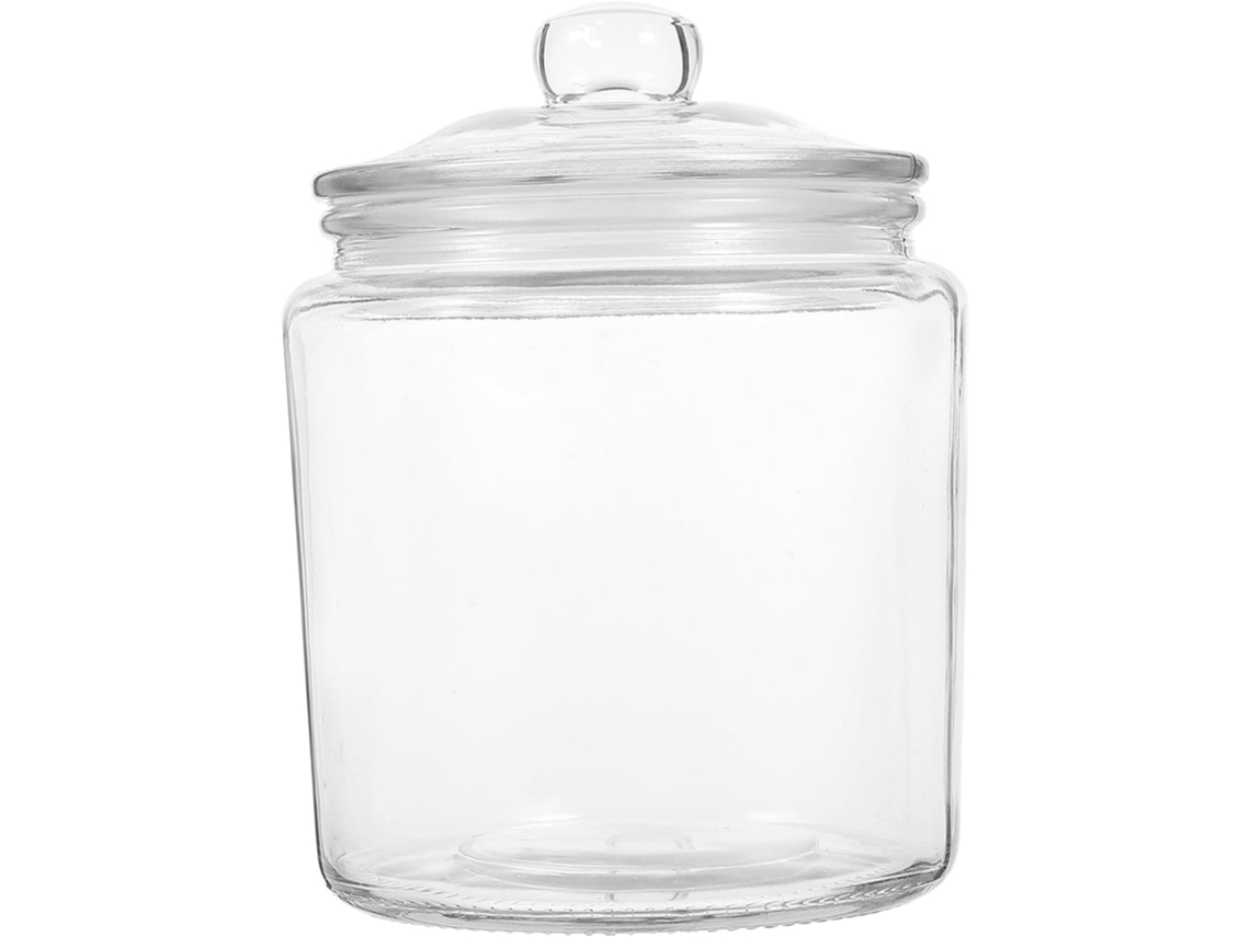 Tarro De Cristal De 1000 Ml Para Encurtidos Con Cierre Hermético, Recipiente De Almacenamiento Para La Cocina.