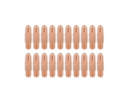 20 Puntas De Contacto De Cobre M6 Para Antorcha De Soldadura Mig/mag Binzel 24kd (1,0 Mm)