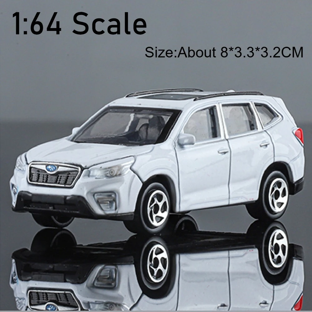 (Forester White) Escala 1:64 - Coche en miniatura - Juguete - Coleccionable - Regalo