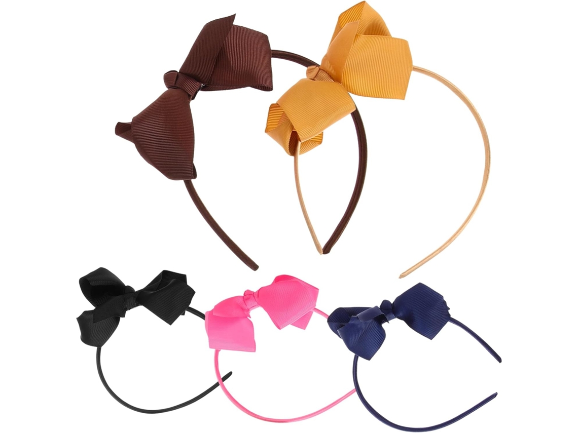 Juego De 15 Accesorios Para El Cabello Con Lazos De Grosgrain, Diademas Para Niños Y Niñas Para Ocasiones Especiales.