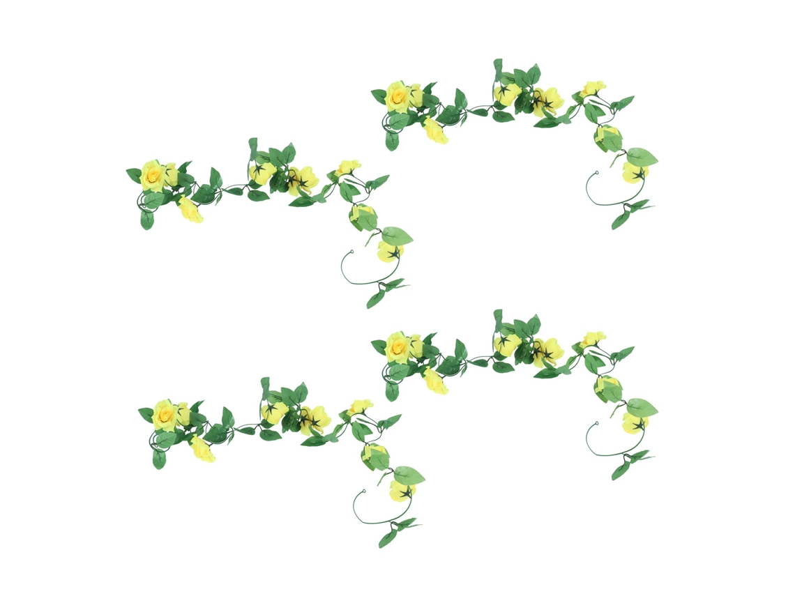 Baok - 4 unidades de rosas artificiales para armar tú mismo, flores decorativas simuladas para bodas, fiestas y decoración del hogar.