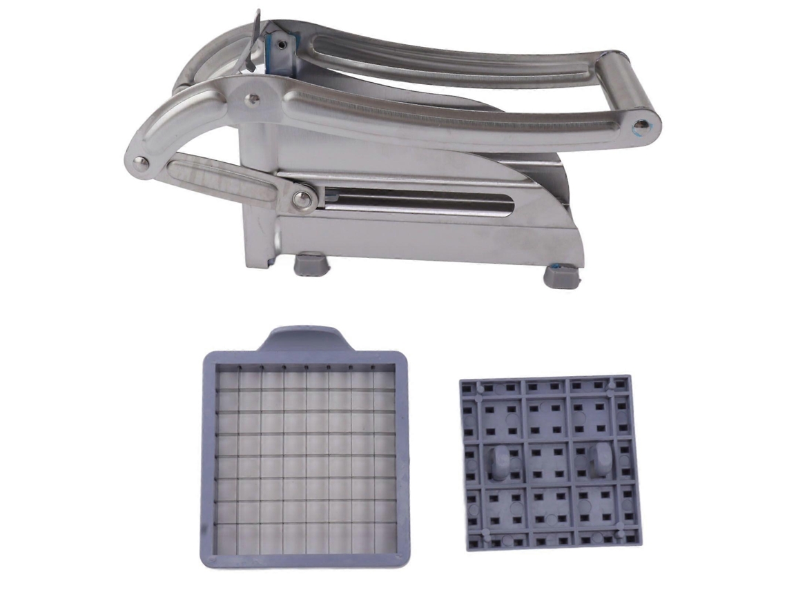 Cortador de patatas ondulado de acero inoxidable Rosewell para cortar patatas fritas