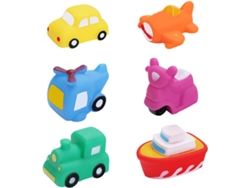 Brinquedo De Banho Em Formato De Veículo De Desenho Animado Para Meninos E Meninas
