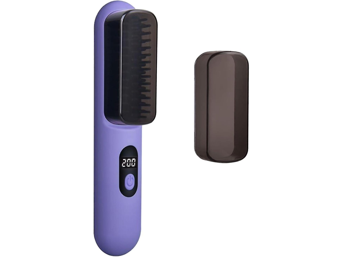 Plancha de pelo portátil, plancha de pelo inalámbrica, plancha de pelo de calentamiento rápido, Yunzii de calentamiento rápido