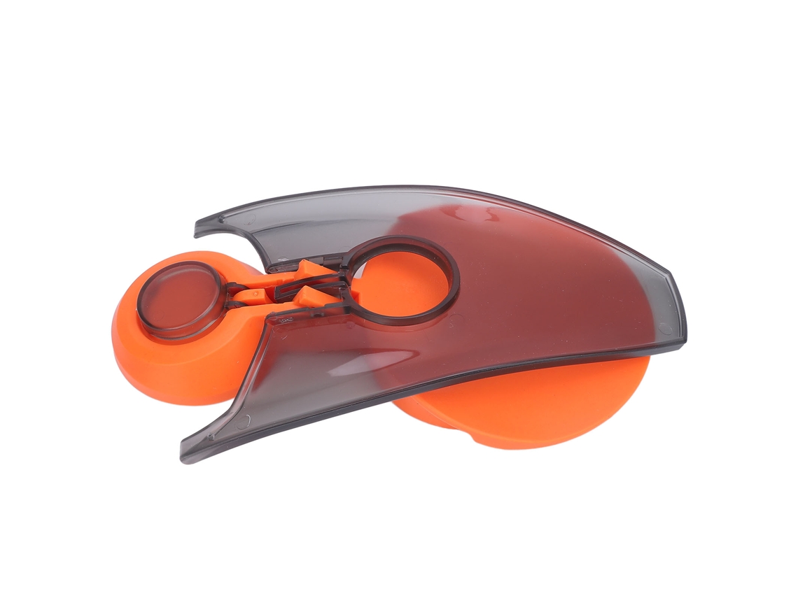 Omni-entrenador De Putting De Golf Con Retorno Automático Base Estable Ligero Plegable Portátil Para Interior Exterior Naranja