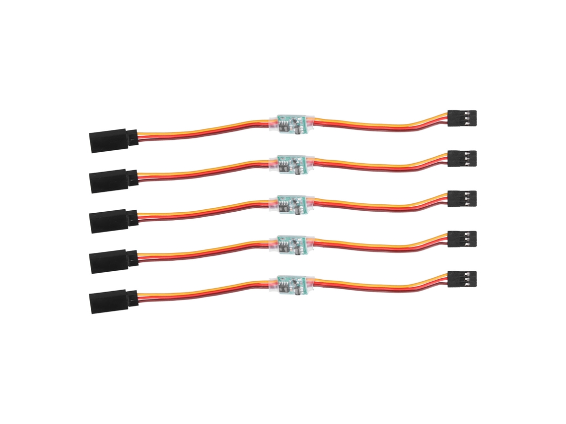 5 Unidades De Inversor De Señal De Servo De 3,6 V A 24 V Y 5 A Para Aviones Rc, Inversor De Rotación En Abs
