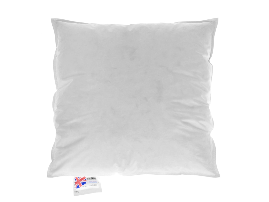 Homescapes Goose Feather Down Cushion Pad 55 X 55 Cm