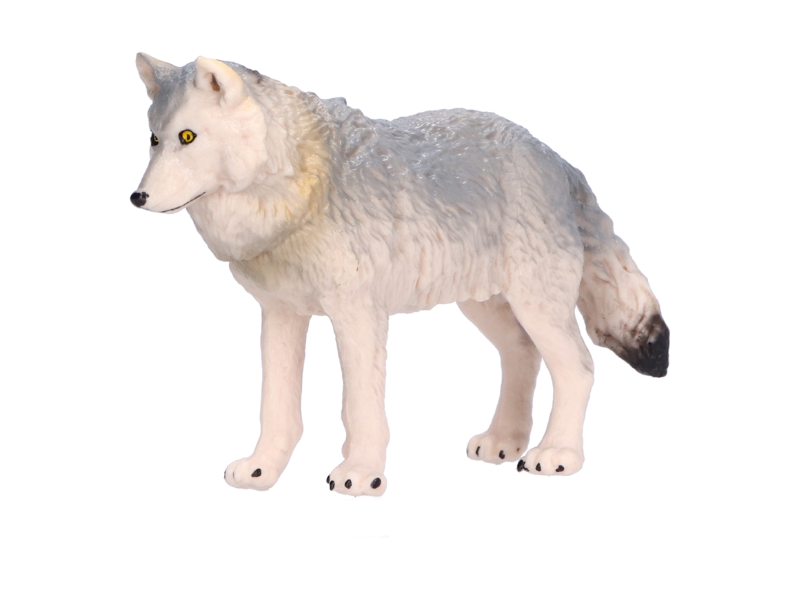 2026-modelo De Lobo Salvaje Ornamental Decoración De Escritorio Juguete De Simulación Para Niños