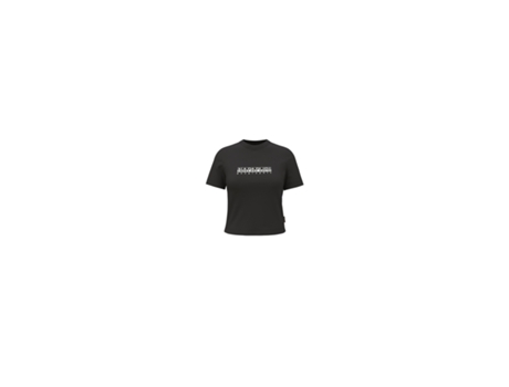 Camiseta de Mujer NAPAPIJRI Box Negro (XS)
