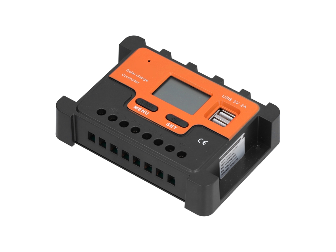 Controlador Solar Dbs12 Lcd 3 Etapas Pwm 12v 24v 30a Regulador De Carga
