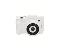 Cámara digital Bestvite, cámara digital HD de 16 MP con zoom, pantalla LCD blanca de 2,4 pulgadas
