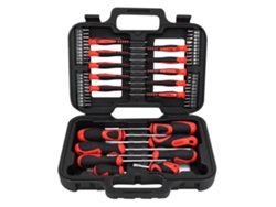 Conjunto De Chave De Boca E Bits De Parafusadeira Multifuncional 58pcs: Philips, Fenda, Hexagonal, Estrela