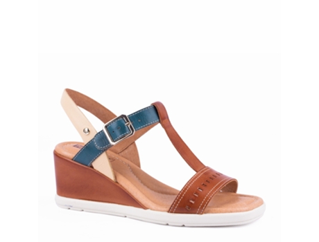 Sandalias de Mujer PIKOLINOS Teulada Marrón (41)