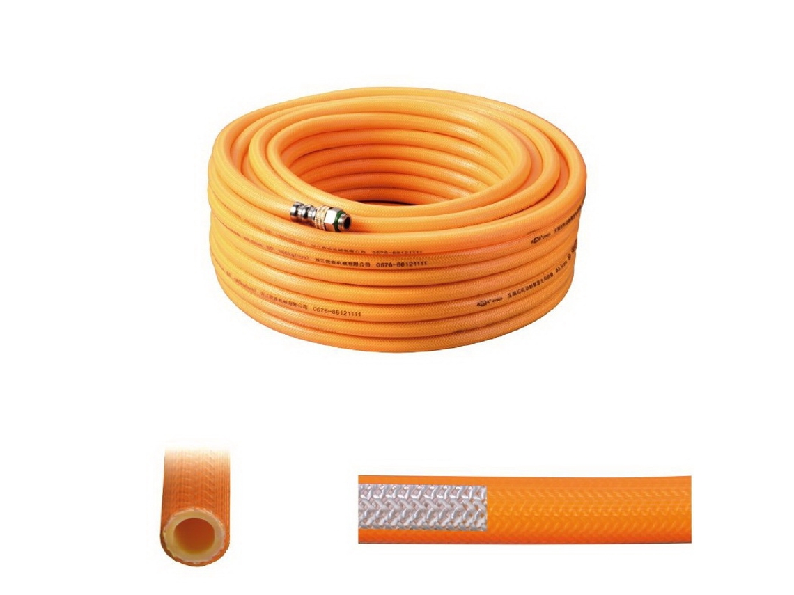 Manguera de pulverización Mamiga de 50 metros de longitud, con conexión profesional. Diámetro interior: 8,5 mm, diámetro exterior: 14,5 mm. 449654 Genérico