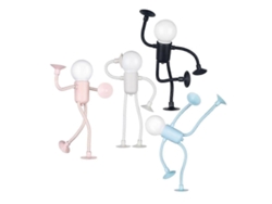 Divertida lámpara de noche con forma cambiante, ideal para decorar tu dormitorio.