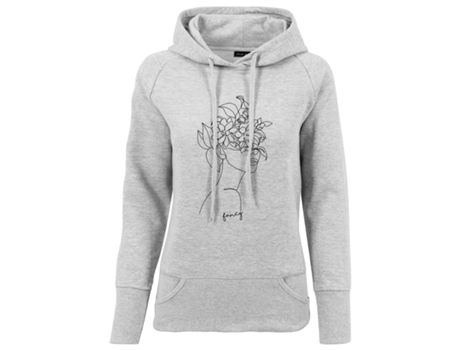 Sweatshirt para Mujer MISTER TEE (S - Gris)