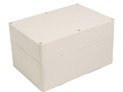 Caja de conexiones antipolvo de plástico ABS, 265 mm x 185 mm x 150 mm para proyectos eléctricos CHABERLU