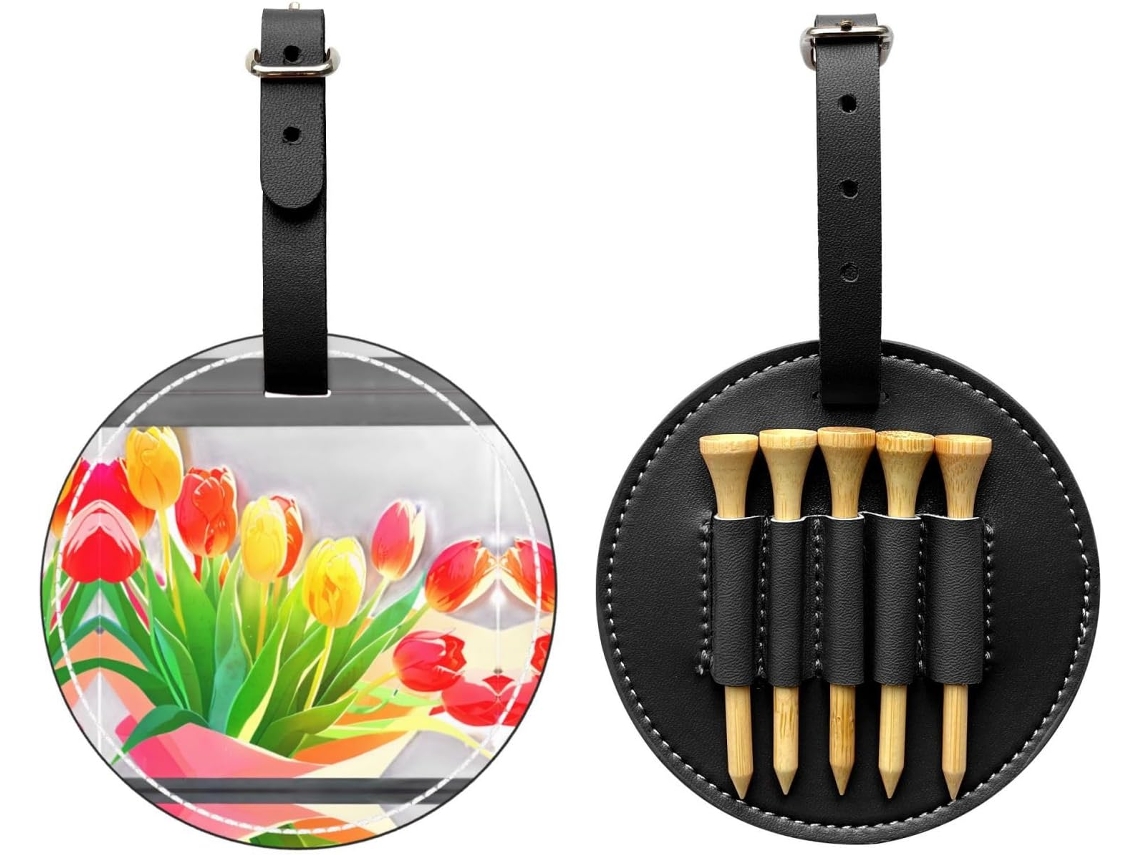 Bolsa para Tees de Golfe Fácil de Transportar e Mais Eficiente para Jogar Golfe.