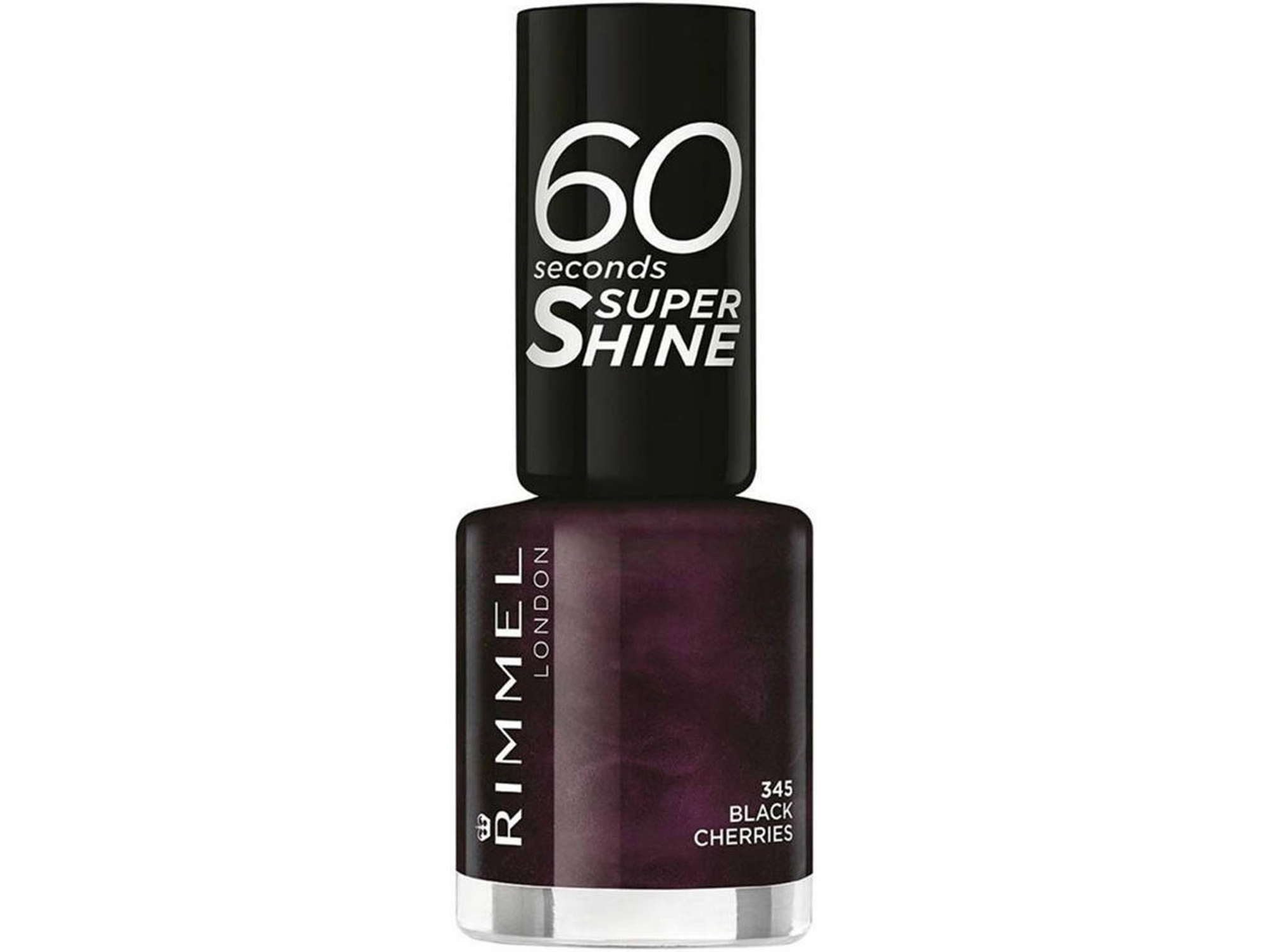 Esmalte RIMMEL 60 Segundos Super Shine Nail Lacquer 345 Bler Cherries