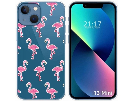 Carcasa iPhone 13 Mini (5.4) TUMUNDOSMARTPHONE Flamenco Dibujos Multicolor