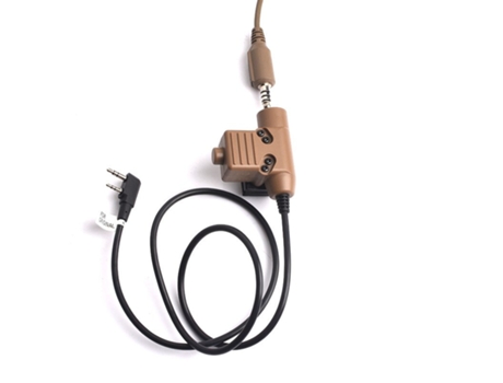 Cable para Auriculares SLOWMOOSE U94 tático
