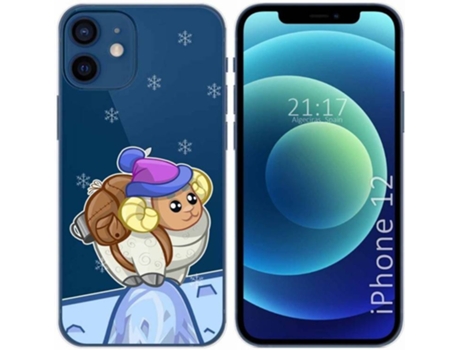 Carcasa iPhone 12 / 12 Pro (6.1) TUMUNDOSMARTPHONE Cabra Multicolor