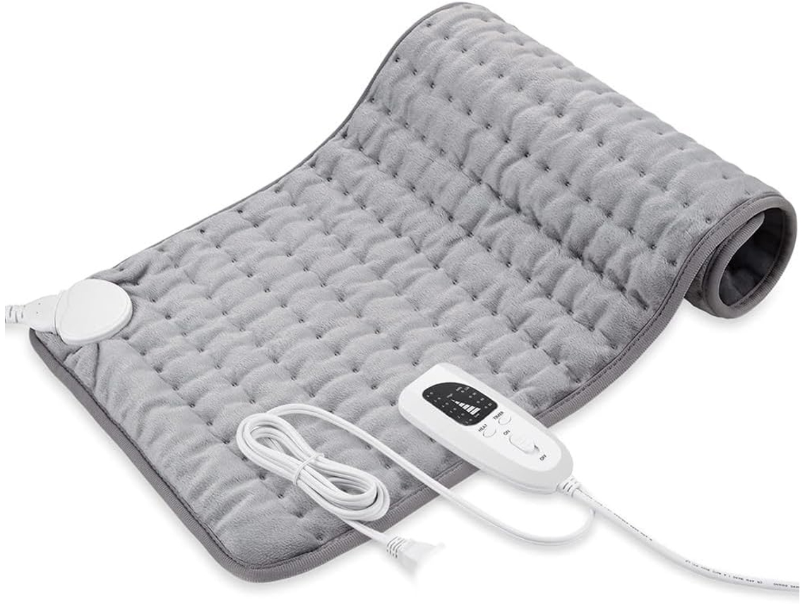 Almohadillas Térmicas Eléctricas: Se Calientan A Una Temperatura Agradable Para Aliviar El Dolor De Espalda Y Los Dolores Musculares.