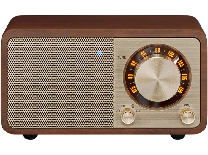 Radio Portátil SANGEAN WR-7 marrón