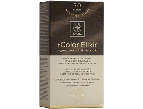 Tinte de Cabello APIVITA Rubio (1 Un)