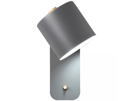 Aplique Macaron, lámpara de noche E27 de 220 V, protección para los ojos para el dormitorio y el frente del dormitorio se puede girar con un interr...