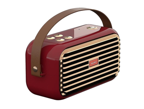 Altavoces Altavoces Bluetooth Retro Inalámbrico Pequeño Estéreo Ornamento Altavoz Funky Regalos