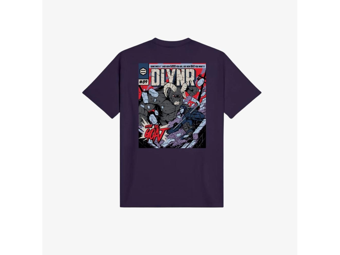 Camiseta Dolly Noire Match Poster Morada