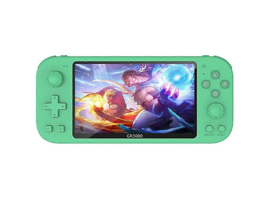 Consola de juegos portátil RG3000 con compatibilidad con dos mandos. Hengjian