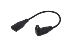 Cable USB C hembra mejorado para Garmin Fenix ​​7, 7s, 7x6, Ly, cable de carga para reloj inteligente de bicicleta eléctrica