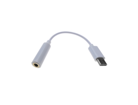 Cable Headphone Usb BEMATIK 2.0 Tipo C Macho para 3.5Mm Minijack Feninina 12Cm