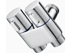 Grifo de doble salida para lavadora, fregadero, lavadora y