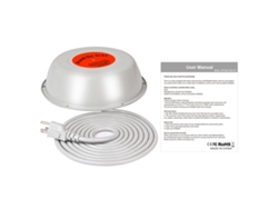 Descongelador para baño de pájaros de 1000 W con termostato