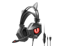 Auriculares Para Juegos Con Cable, Micrófono De Alta Definición Integrado Y Compatibilidad Con Sonido Estéreo 3d.
