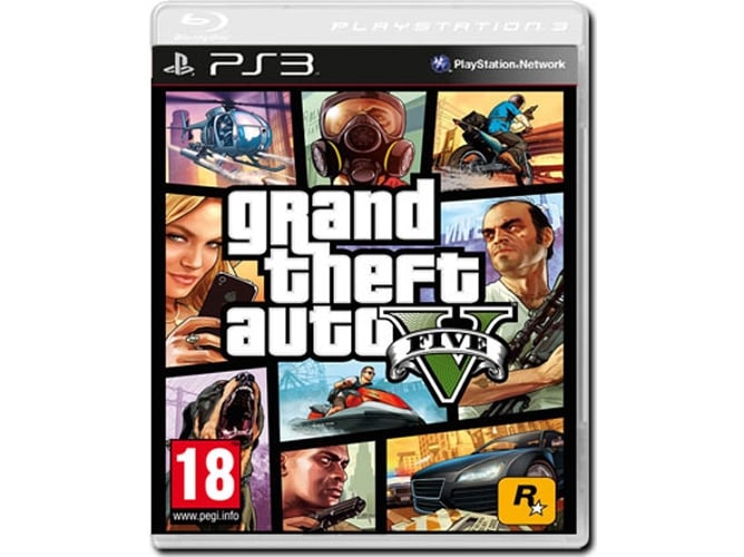Juego PS3 Grand Theft Auto V