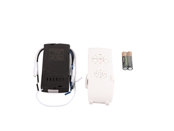 KOFIHETY Interruptor de ventilador de Wi-Fi inteligente para ventiladores de techo, kit avanzado de control remoto universal, Alexa Google Compatible, operació