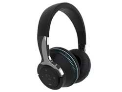 Auriculares inalámbricos Bluetooth 5.1 supraaurales con cancelación de ruido LED y sonido estéreo.